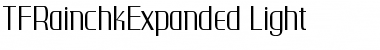 Download TFRainchkExpanded Light Font