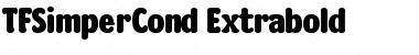 Download TFSimperCond Extrabold Font