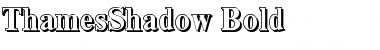 Download ThamesShadow Bold Font