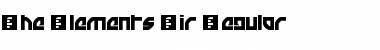 Download The Elements: Air Regular Font