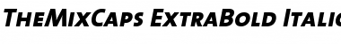 Download TheMixCaps-ExtraBold Extra Bold Font