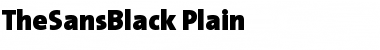 Download TheSansBlack-Plain Regular Font