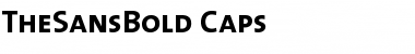 Download TheSansBold-Caps Regular Font