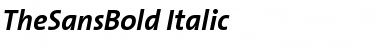 Download TheSansBold-Italic Regular Font
