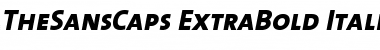 Download TheSansCaps-ExtraBold Extra Bold Font