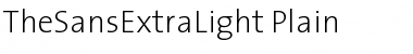 Download The Sans Extra Light- Regular Font