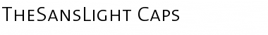 Download TheSansLight-Caps Regular Font