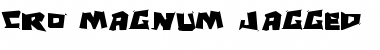 Download Cro-Magnum Jagged Font