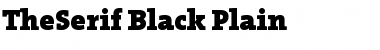 Download The Serif Black- Regular Font