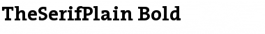 Download TheSerifPlain Bold Font