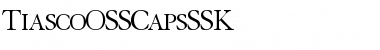 Download TiascoOSSCapsSSK Regular Font