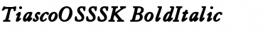 Download TiascoOSSSK Font