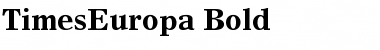 Download TimesEuropa Bold Font