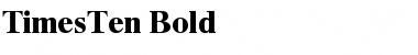 Download TimesTen Bold Font