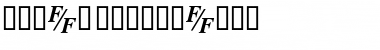 Download TmsFE Font