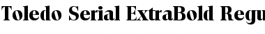 Download Toledo-Serial-ExtraBold Regular Font