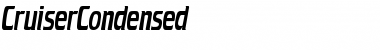 Download CruiserCondensed Font