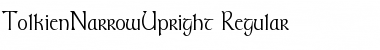 Download TolkienNarrowUpright Regular Font