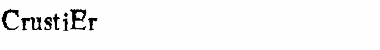 Download Crusti Font