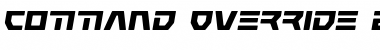 Download Command Override Expanded Italic Font