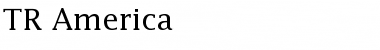 Download TR America Font