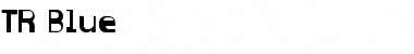 Download TR Blue Font Download TR Blue Font