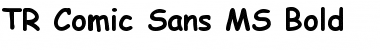 Download TR Comic Sans MS Bold Font