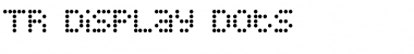 Download TR Display Dots Font