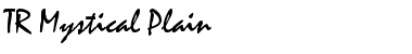Download TR Mystical Font Download TR Mystical Font