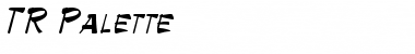 Download TR Palette Font Download TR Palette Font