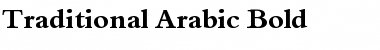 Download Traditional Arabic Bold Font