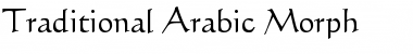 Download Traditional Arabic Morph Regular Font