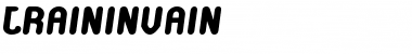 Download TrainInVain Font