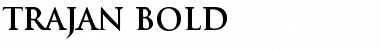 Download Trajan Bold Font
