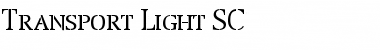 Download Transport Light SC Regular Font