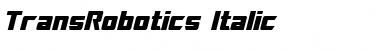 Download TransRobotics Font