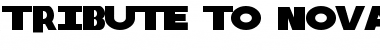 Download Tribute to Nova Font Download Tribute to Nova Font