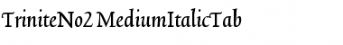 Download TriniteNo2 Medium Font