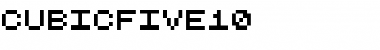 Download CubicFive10 Font