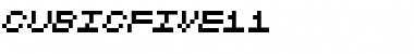 Download CubicFive11 Font