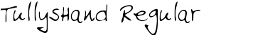 Download TullysHand Font Download TullysHand Font