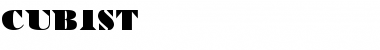Download Cubist Font