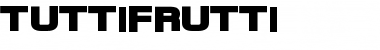 TuttiFrutti Font