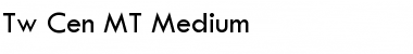 Download Tw Cen MT Medium Font