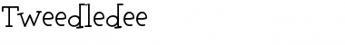 Download Tweedledee Font Download Tweedledee Font