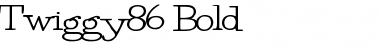Download Twiggy86 Font Download Twiggy86 Font