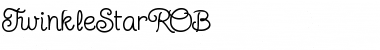 Download TwinkleStarROB Regular Font