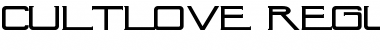 Download CultLove Regular Font