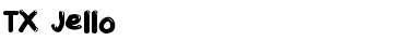 Download TX Jello Font Download TX Jello Font