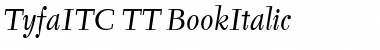 Download TyfaITC TT Font